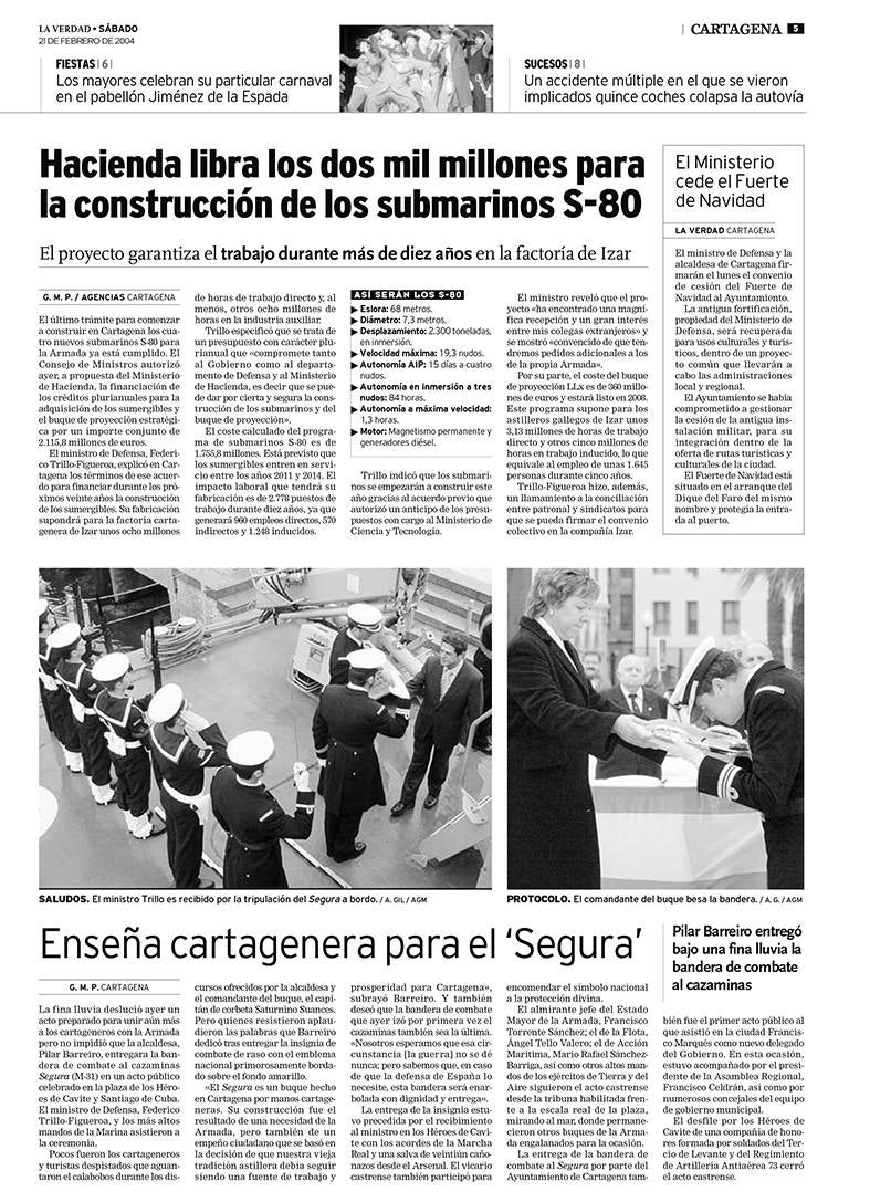 El Gobierno autoriza el crédito de dos mil millones de euros para fabricarlos en un plan de diez años.
