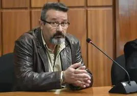 Carlos Patricio B. M, durante el juicio en la Audiencia Provincial de Murcia.