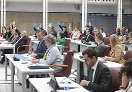 Imagen de archivo de un pleno de la Asamblea Regional.