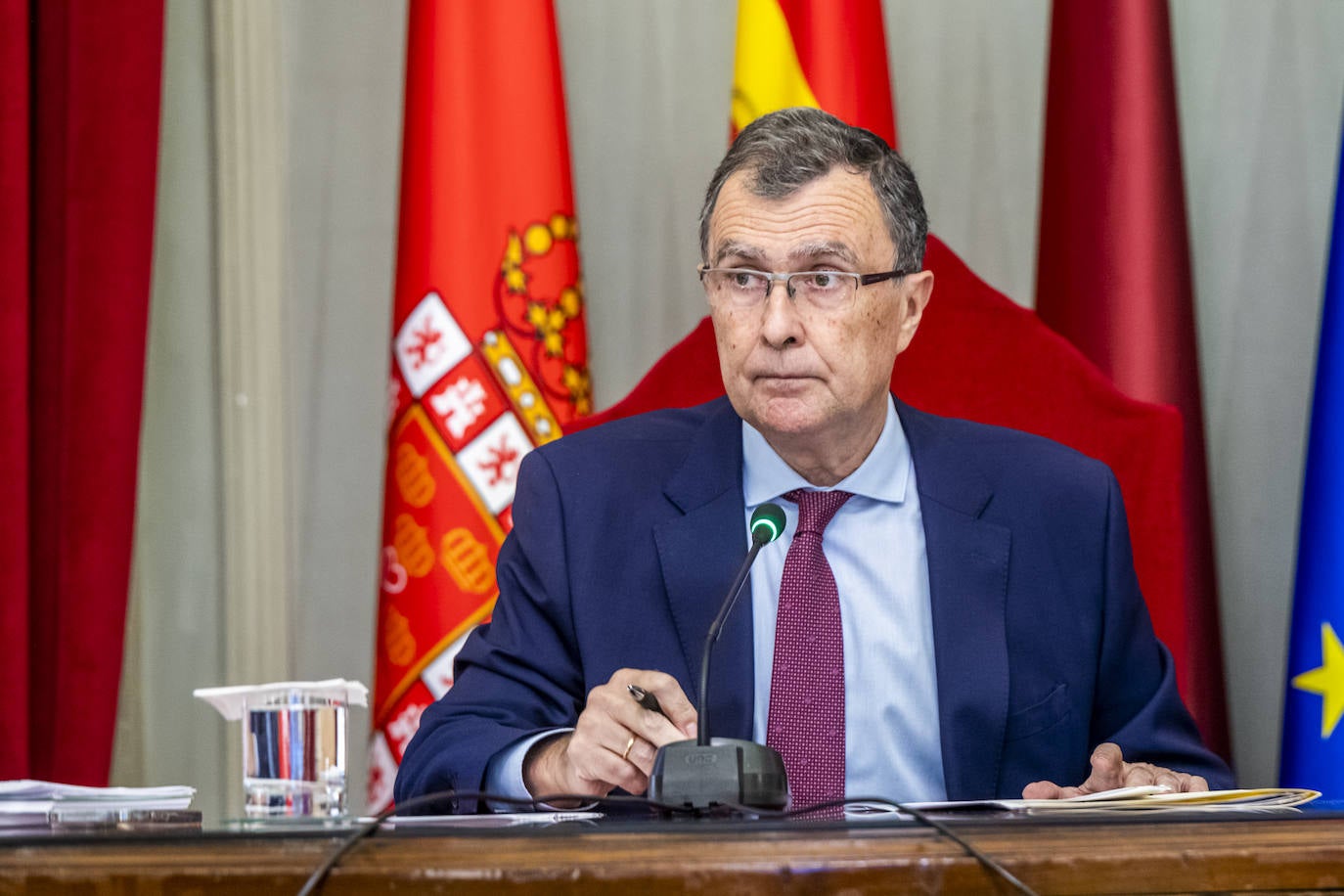 El Pleno del Ayuntamiento de Murcia, en imágenes