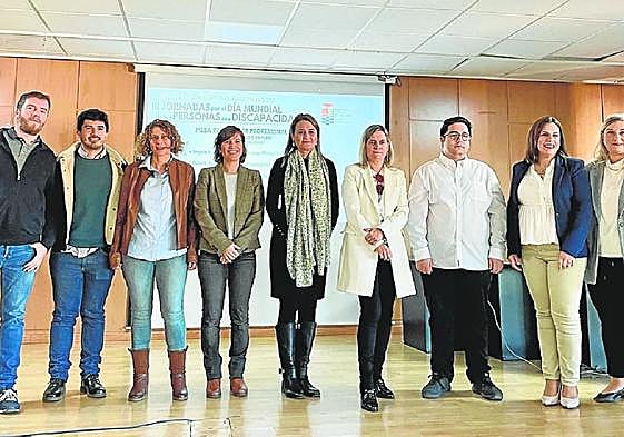 Participantes en las jornadas celebradas ayer en Molina de Segura.