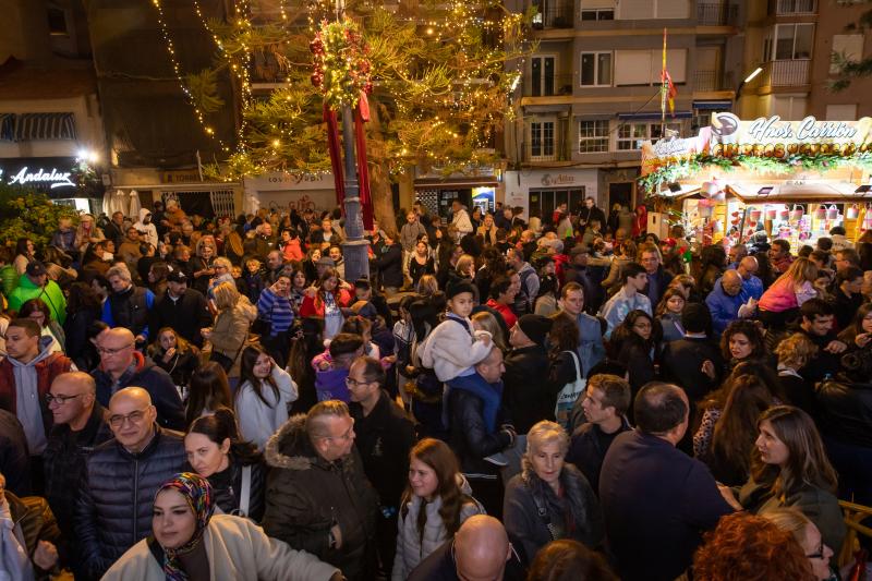 El encendido de las luces de Navidad de Torrevieja, en imágenes