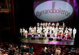 Los Parrandboleros, mayordomo de honor del Cabildo, en una imagen de archivo.