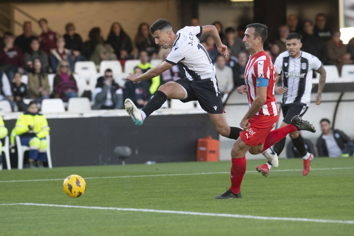 La victoria del Cartagena ante el Sporting, en imágenes