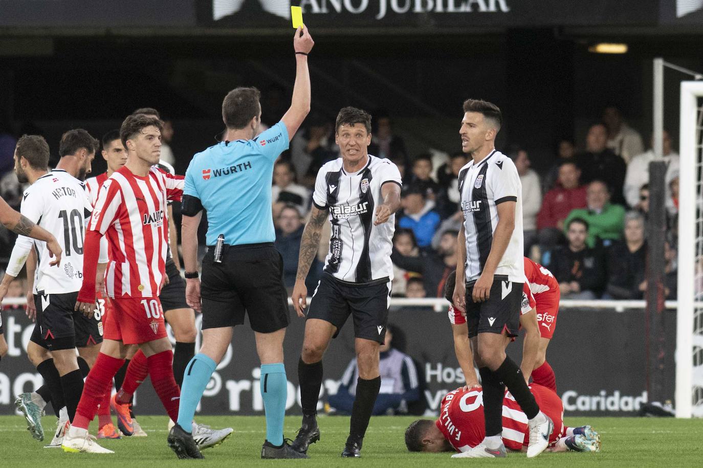 La victoria del Cartagena ante el Sporting, en imágenes