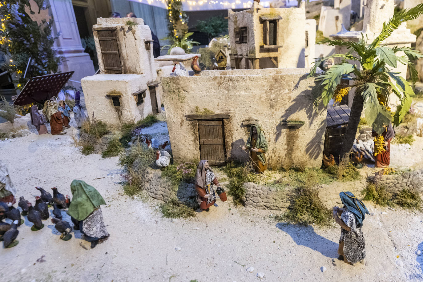 La inauguración del Belén municipal de Murcia, en imágenes