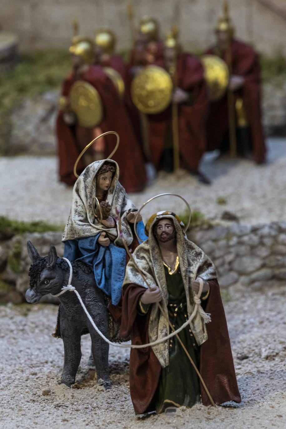 La inauguración del Belén municipal de Murcia, en imágenes