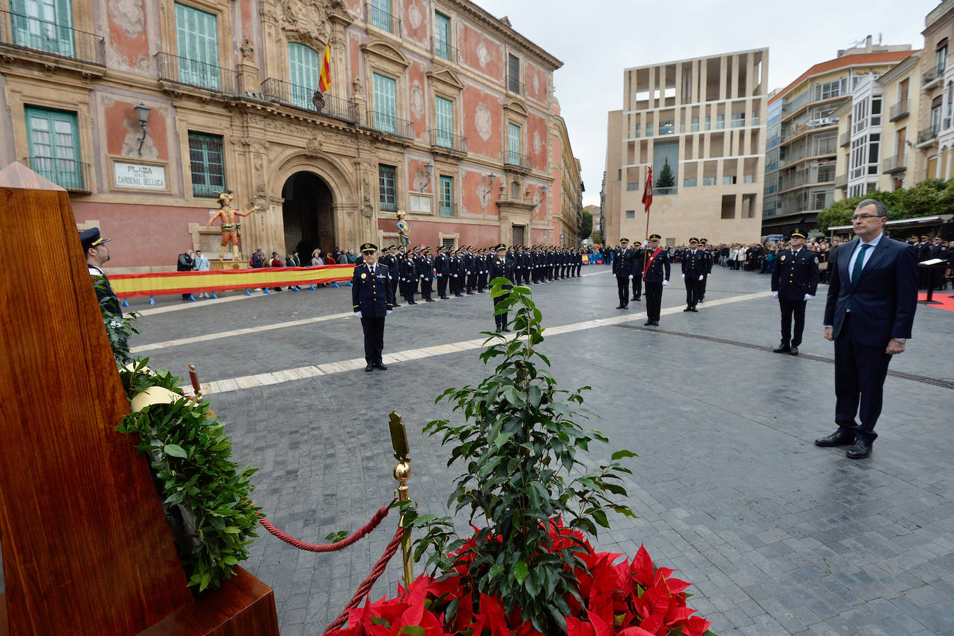 La toma de posesión de 56 nuevos policías locales de Murcia, en imágenes