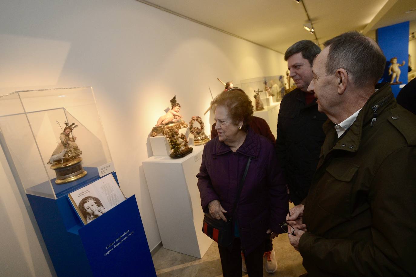 La inauguración de la exposición &#039;Puer Natus&#039;, en imágenes