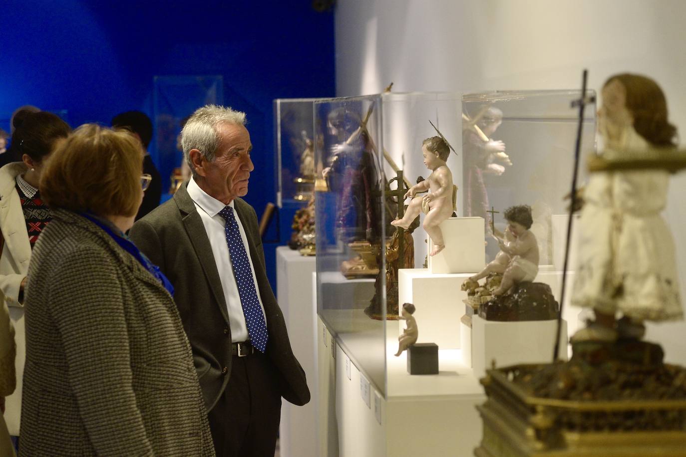 La inauguración de la exposición &#039;Puer Natus&#039;, en imágenes