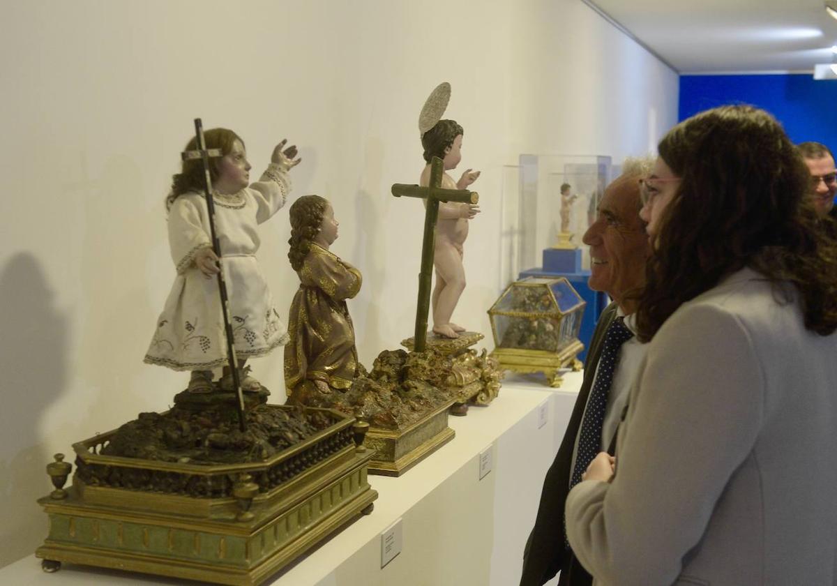 La inauguración de la exposición &#039;Puer Natus&#039;, en imágenes