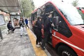 El uso del transporte público se dispara más de un 30% en los primeros días de gratuidad en Murcia