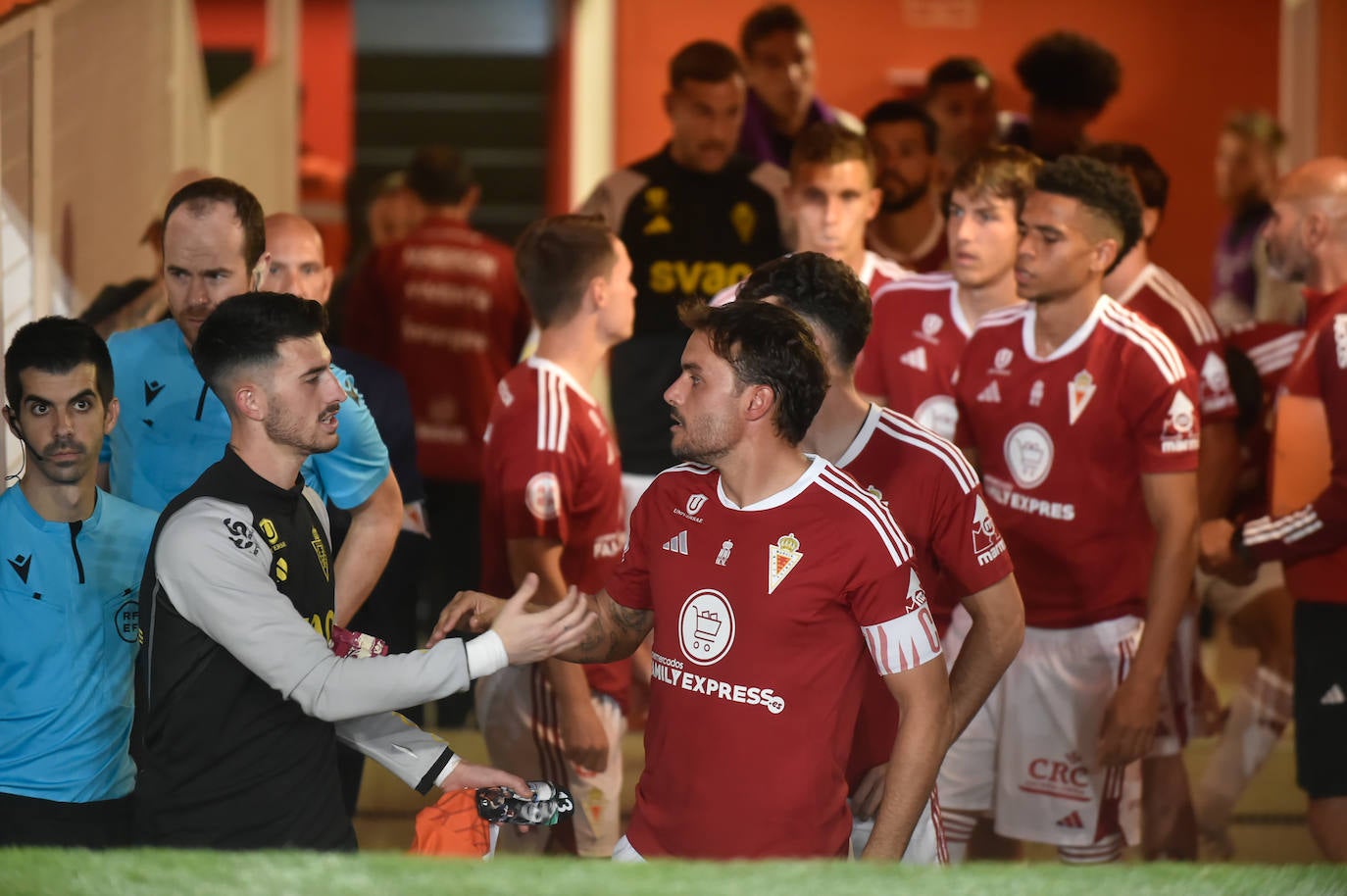 La derrota del Real Murcia frente al Antequera, en imágenes