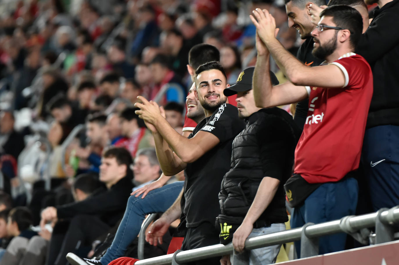 La derrota del Real Murcia frente al Antequera, en imágenes