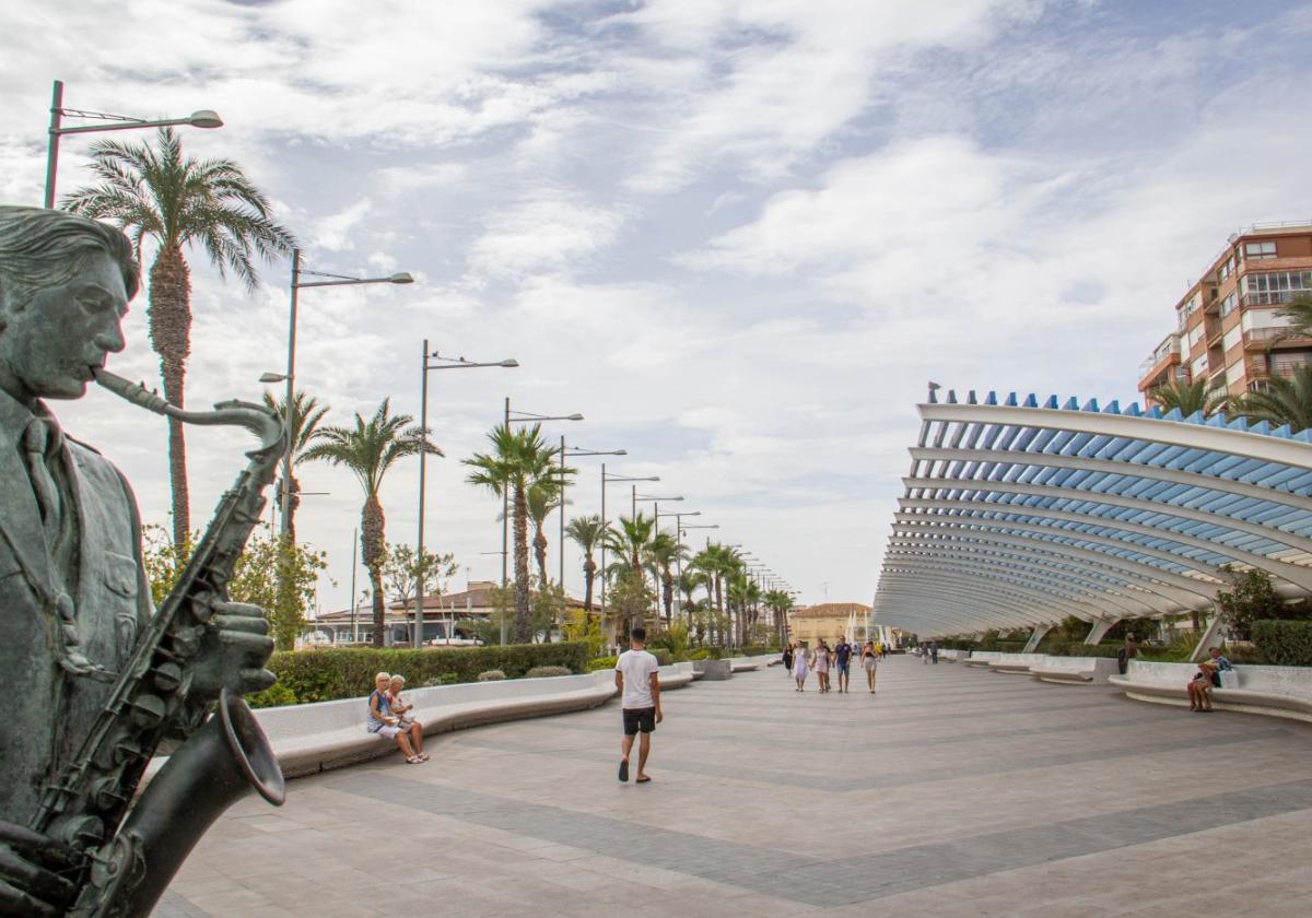 El paseo Vista Alegre, en una fotografía de archivo.