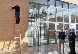 Instalación de las cámaras.