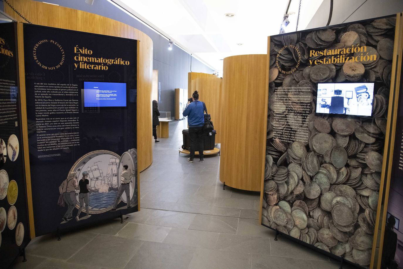 La exposición de la fragata &#039;Mercedes&#039; en Cartagena, en imágenes