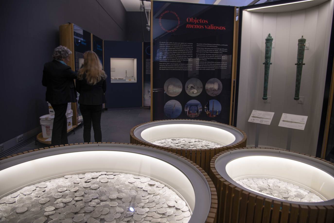 La exposición de la fragata &#039;Mercedes&#039; en Cartagena, en imágenes