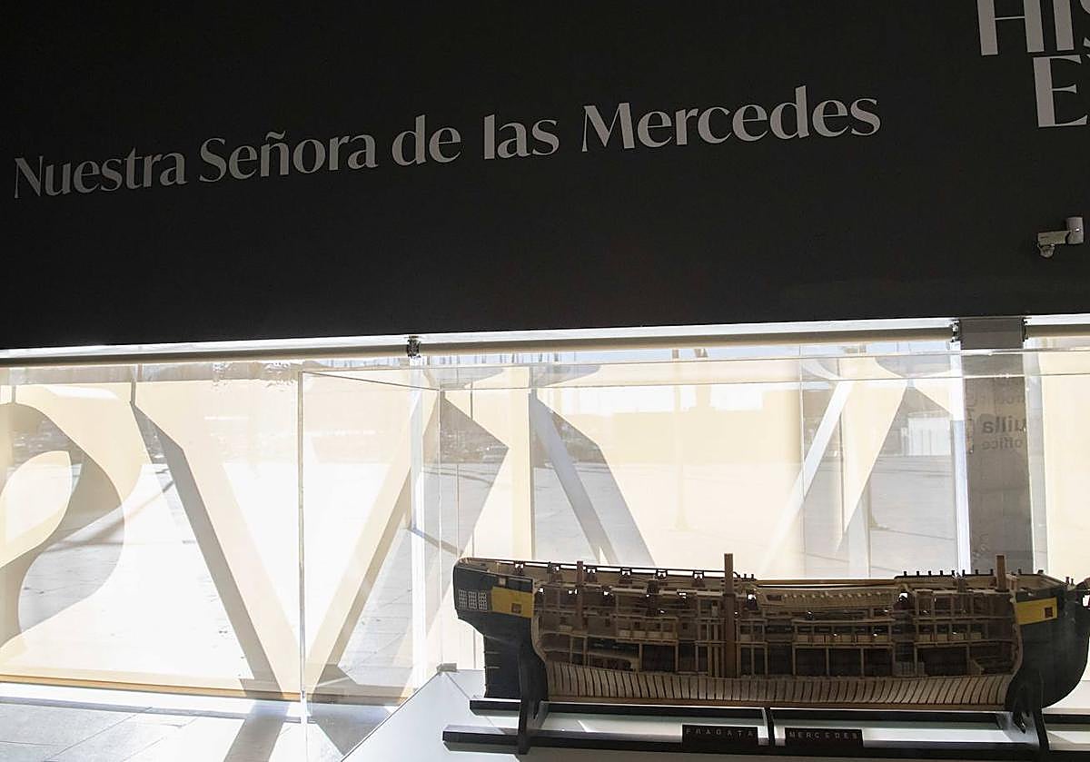 La exposición de la fragata &#039;Mercedes&#039; en Cartagena, en imágenes