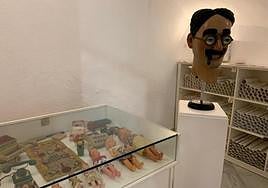 Algunos de los juguetes expuestos en el Gaya.