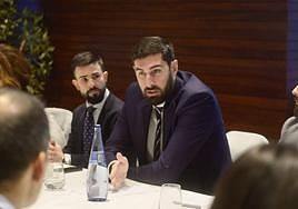 José Ángel Antelo, este martes, en un encuentro con la prensa.