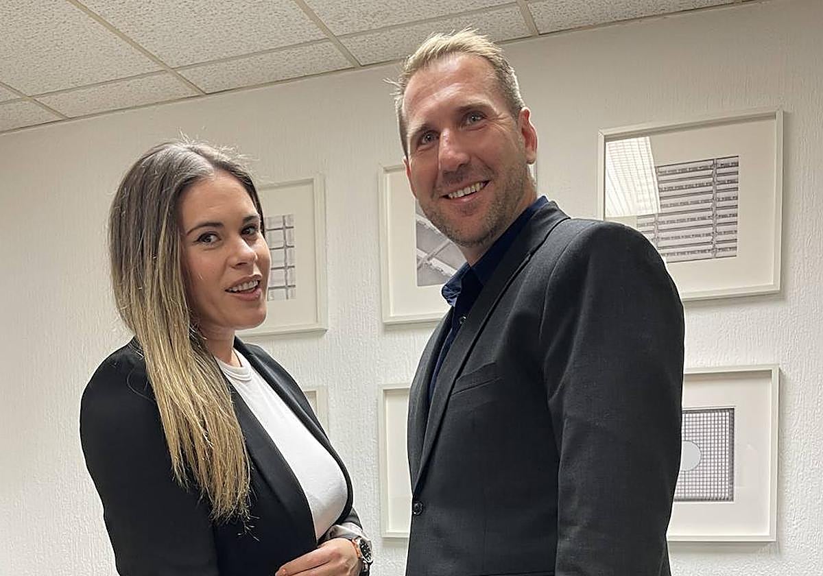 Lucía Cánovas Bernabé y Sergio García Bastida