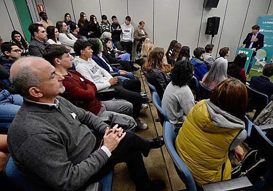 Acto de entrega de premios.