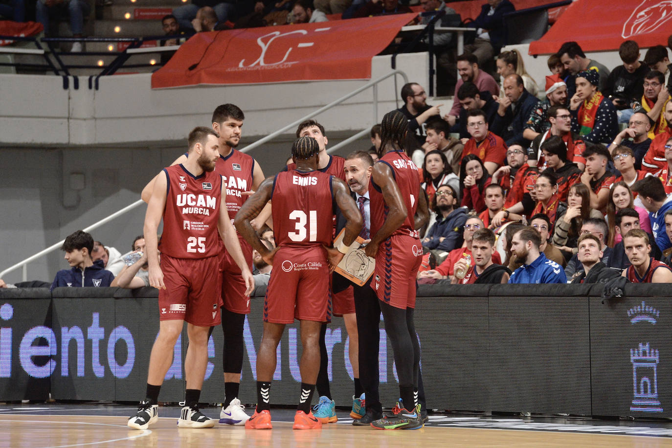 Las imágenes del UCAM CB-Unicaja