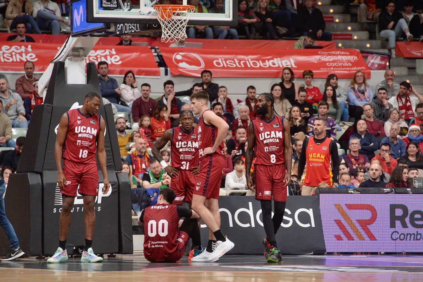 Las imágenes del UCAM CB-Unicaja