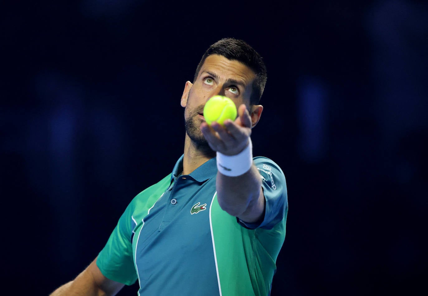 El partido de exhibición entre Alcaraz y Djokovic, en imágenes