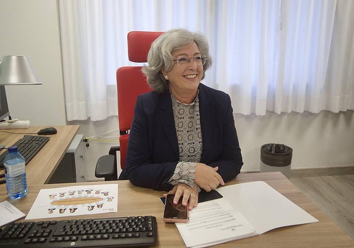 Juana Pérez, en una foto de archivo en las oficinas del Consejo de la Transparencia.