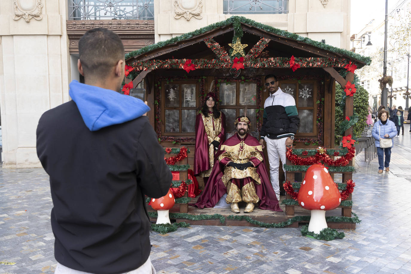 El espíritu navideño toma Cartagena