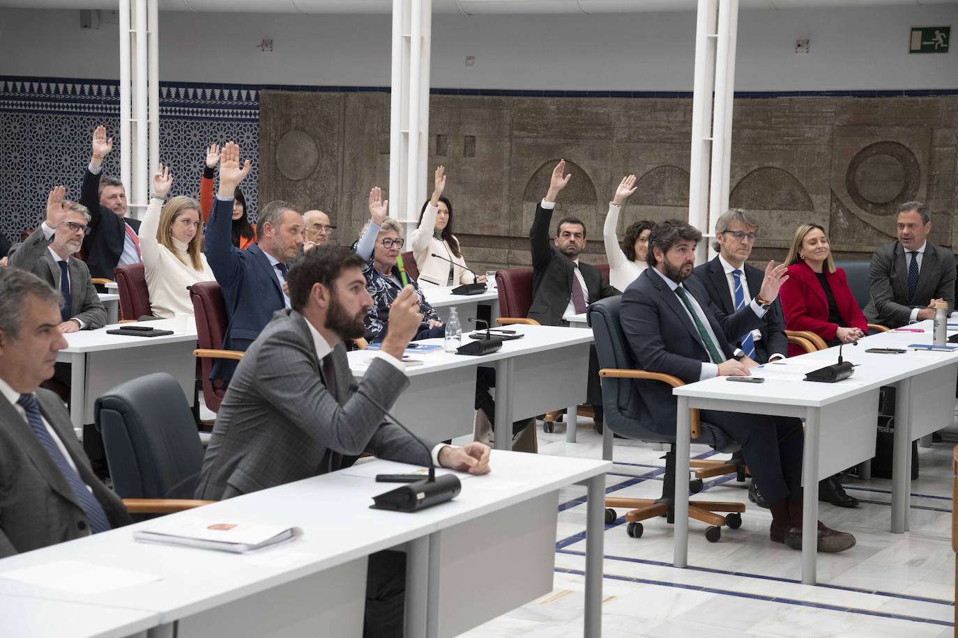 Pleno de la Asamblea Regional del 28 de diciembre de 2023, en imágenes