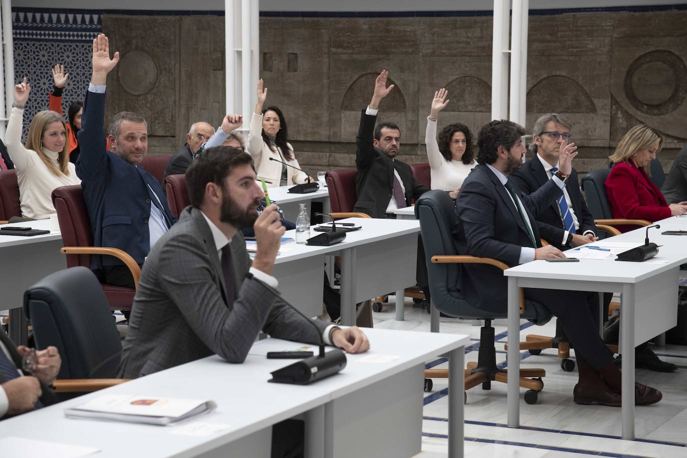 Pleno de la Asamblea Regional del 28 de diciembre de 2023, en imágenes
