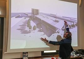 El vicepresidente de la Autoridad Portuaria de Cartagena, Pedro Pablo Hernández, este viernes.