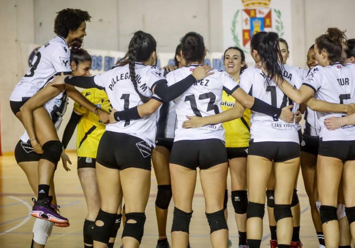 Las jugadoras celebran su clasificación para la Copa Princesa 2024, en imagen de archivo.