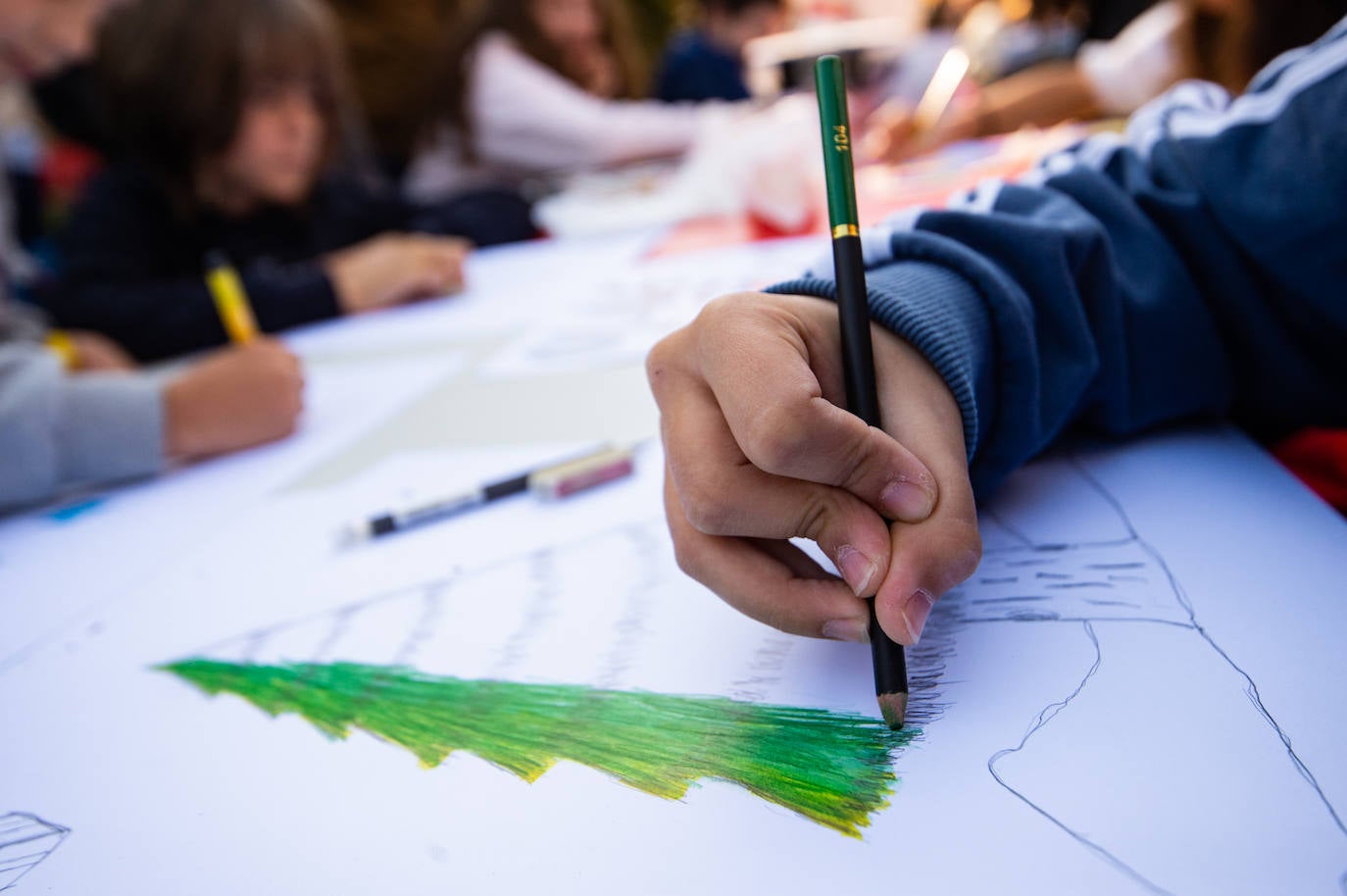 Encuentro entre pintores para retratar la Navidad en Murcia