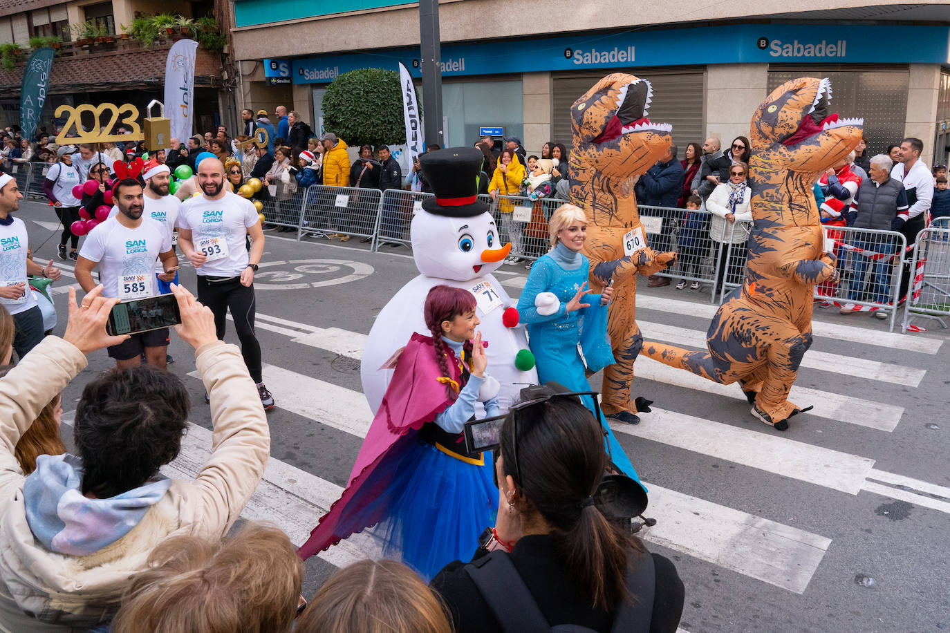 Los disfraces de la San Silvestre de Lorca 2023, en imágenes