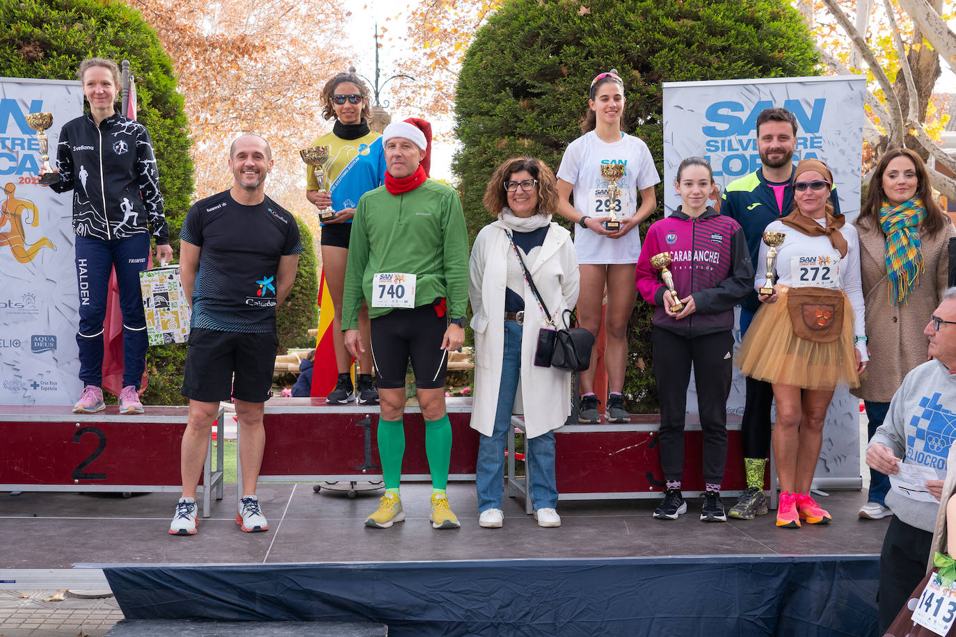 La carrera San Silvestre de Lorca 2023, en imágenes