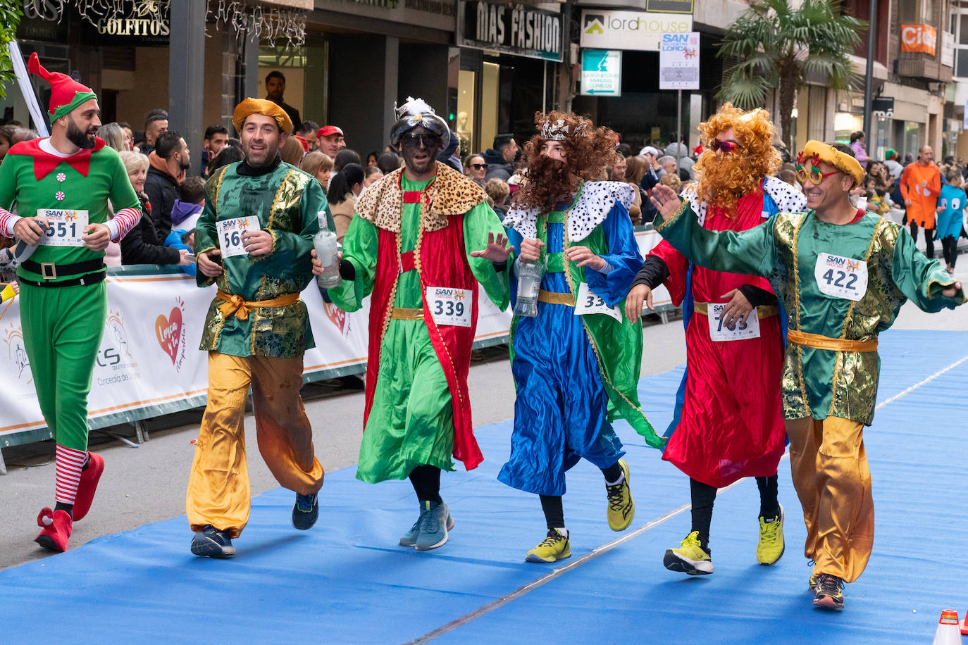 Los disfraces de la San Silvestre de Lorca 2023, en imágenes