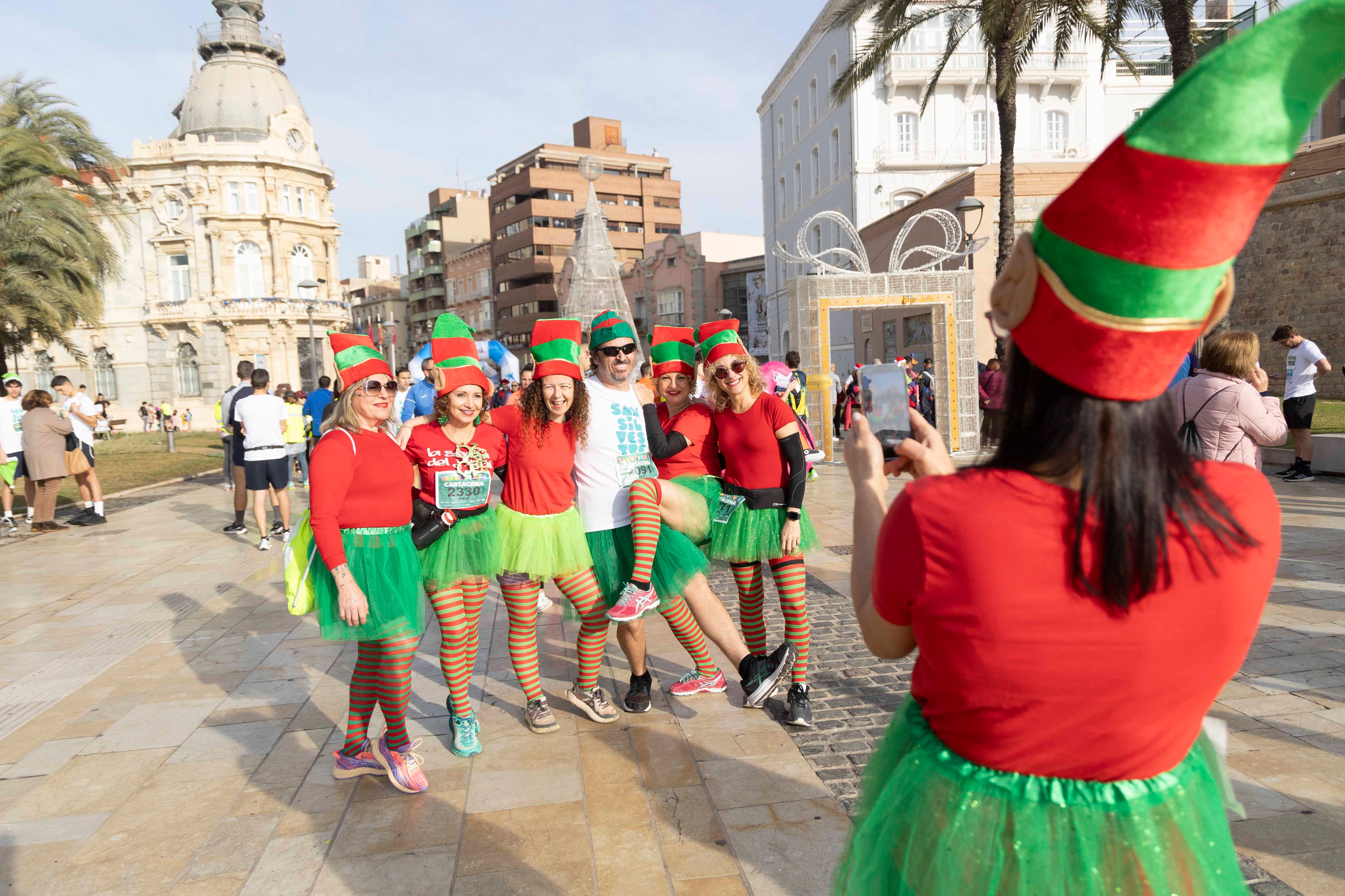 Los disfraces de la San Silvestre de Cartagena 2023, en imágenes