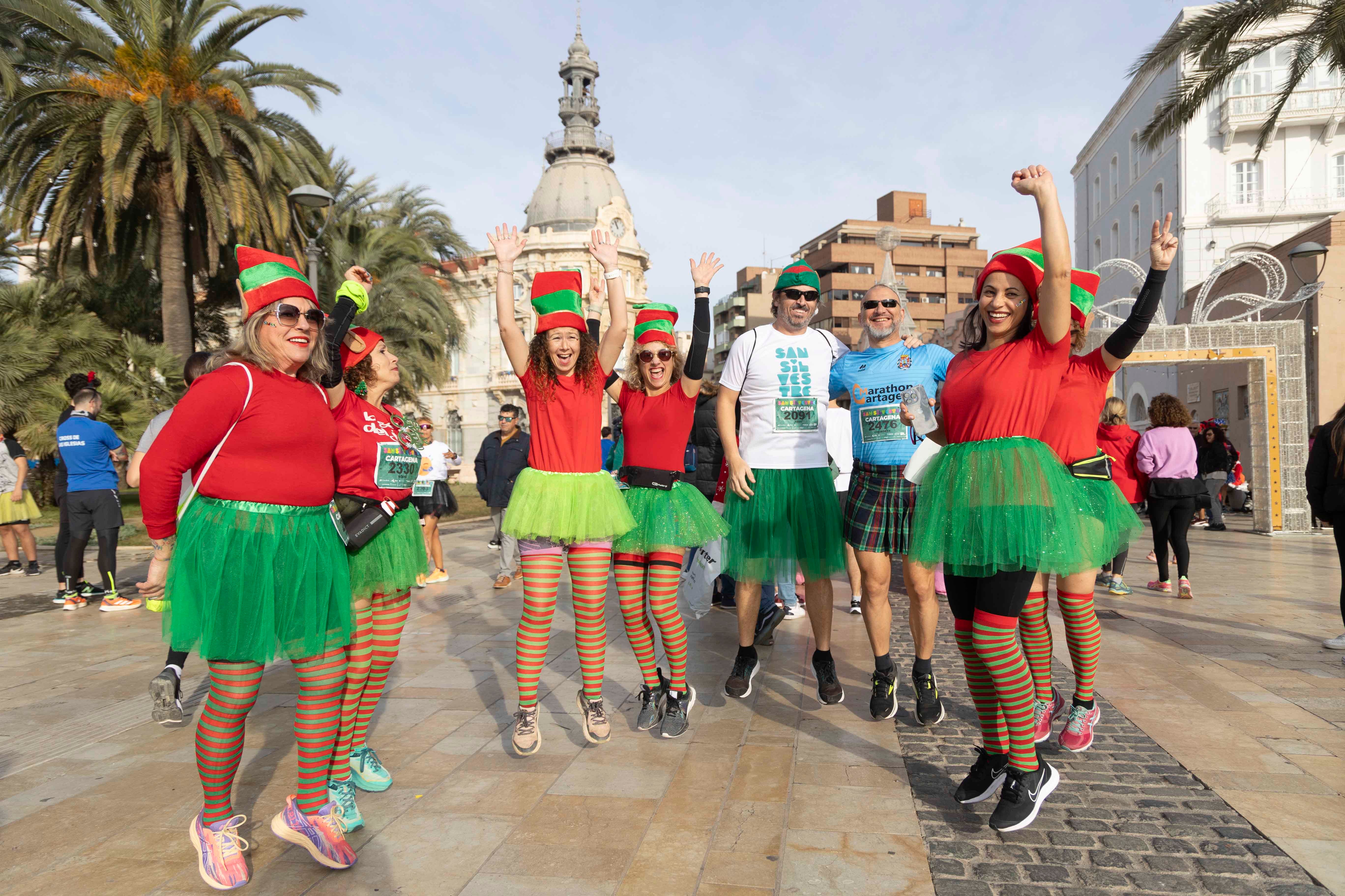 Los disfraces de la San Silvestre de Cartagena 2023, en imágenes