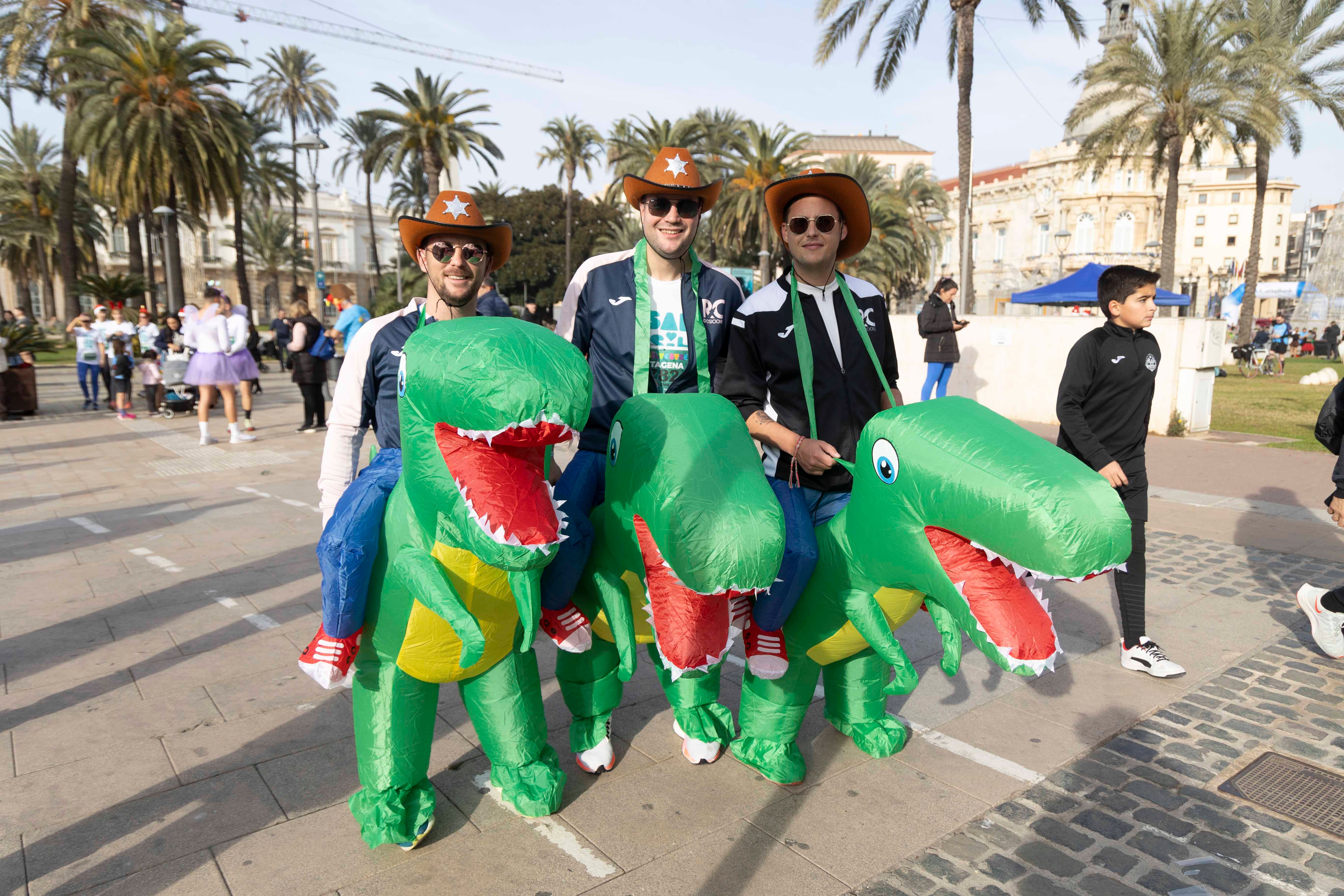 Los disfraces de la San Silvestre de Cartagena 2023, en imágenes