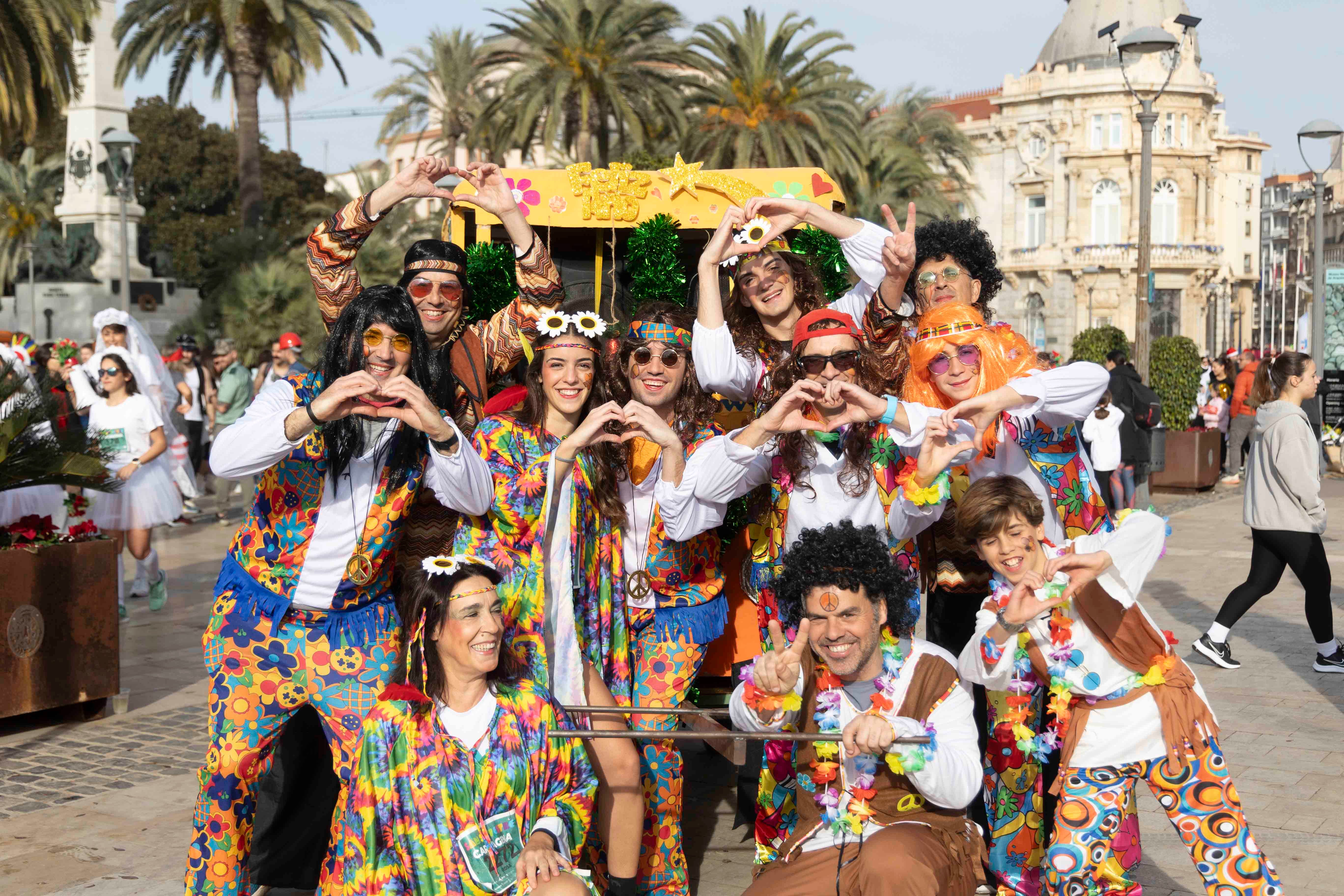 Los disfraces de la San Silvestre de Cartagena 2023, en imágenes