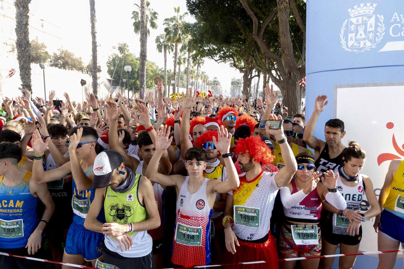 La carrera San Silvestre Cartagena 2023, en imágenes