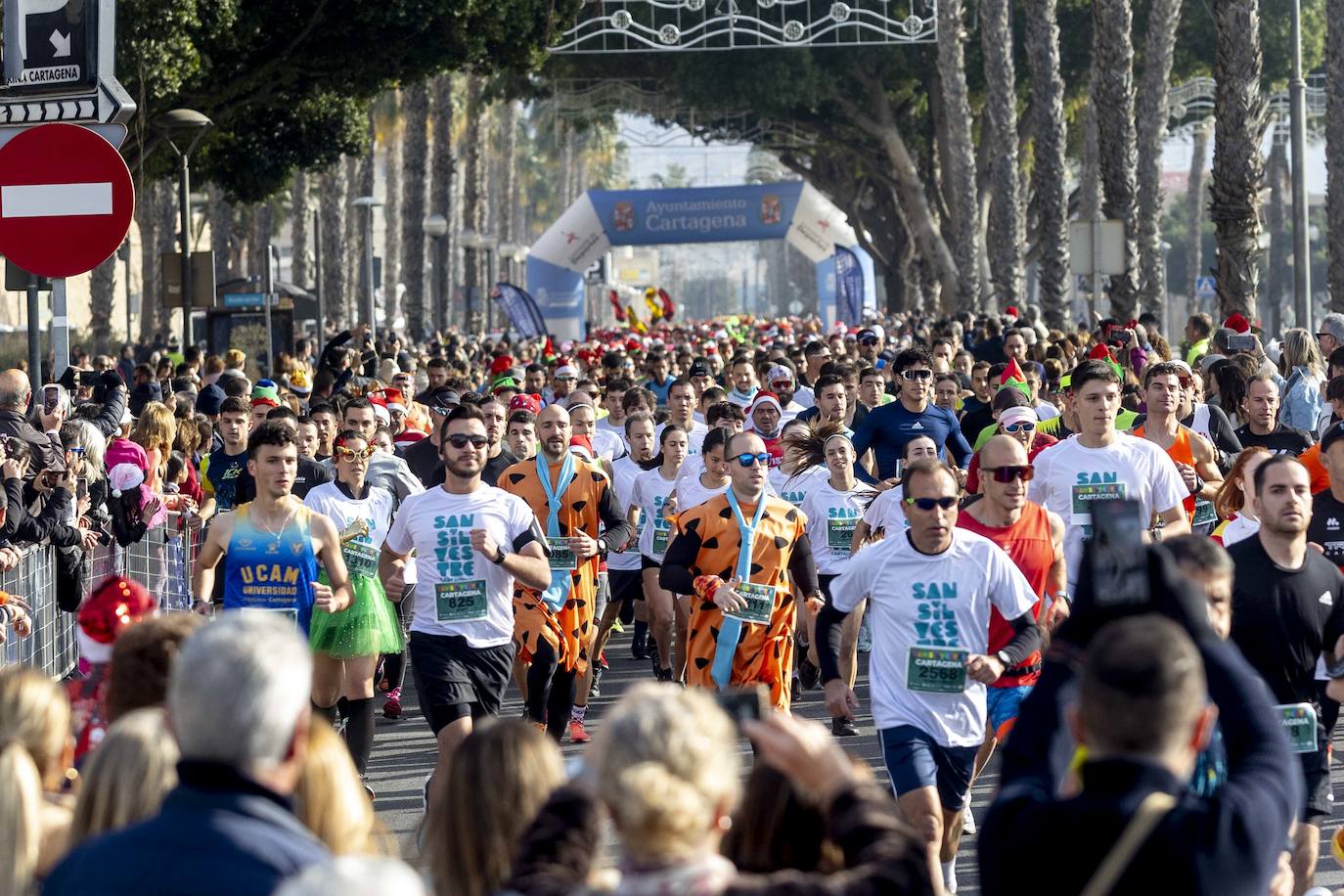 La carrera San Silvestre Cartagena 2023, en imágenes