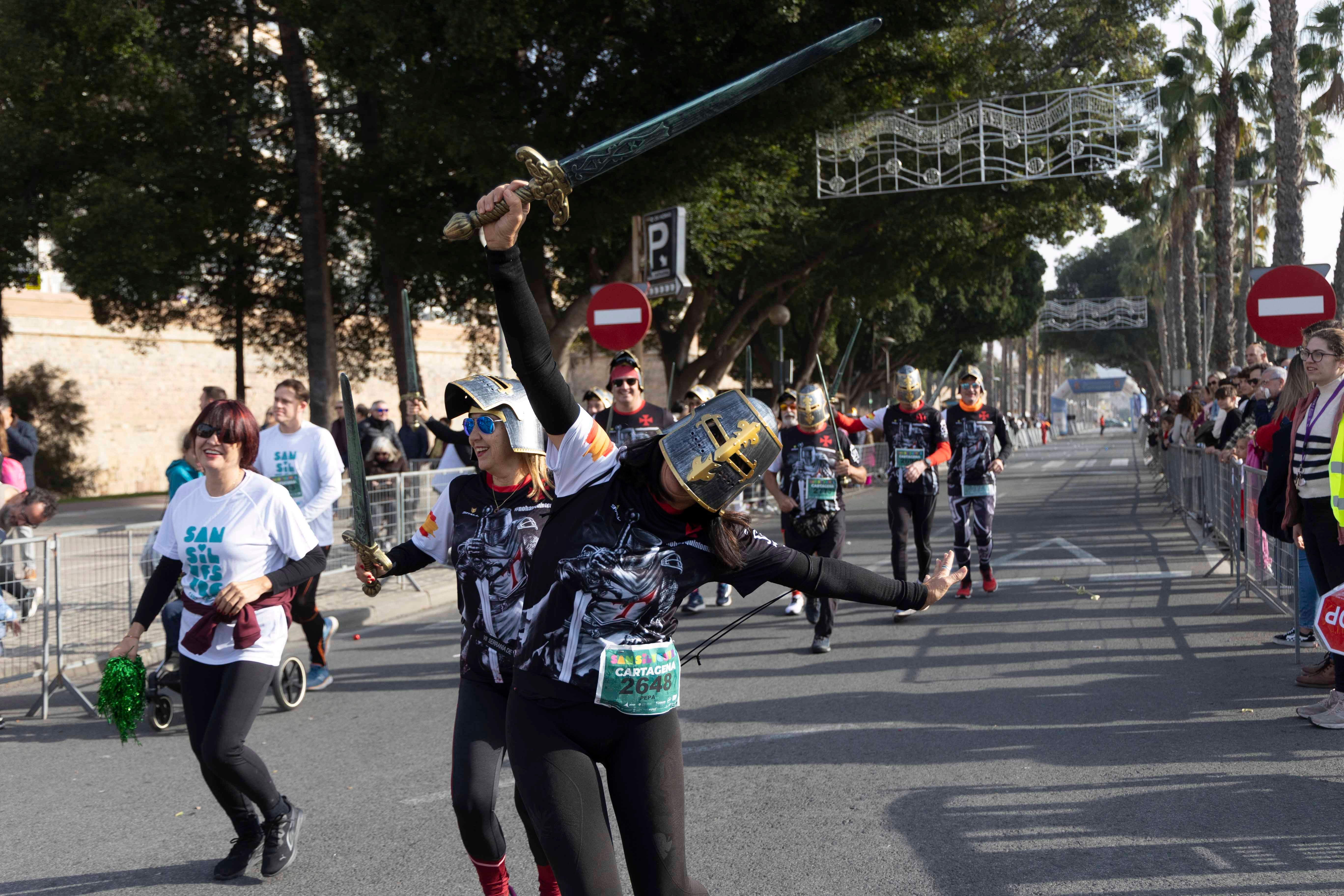 Los disfraces de la San Silvestre de Cartagena 2023, en imágenes