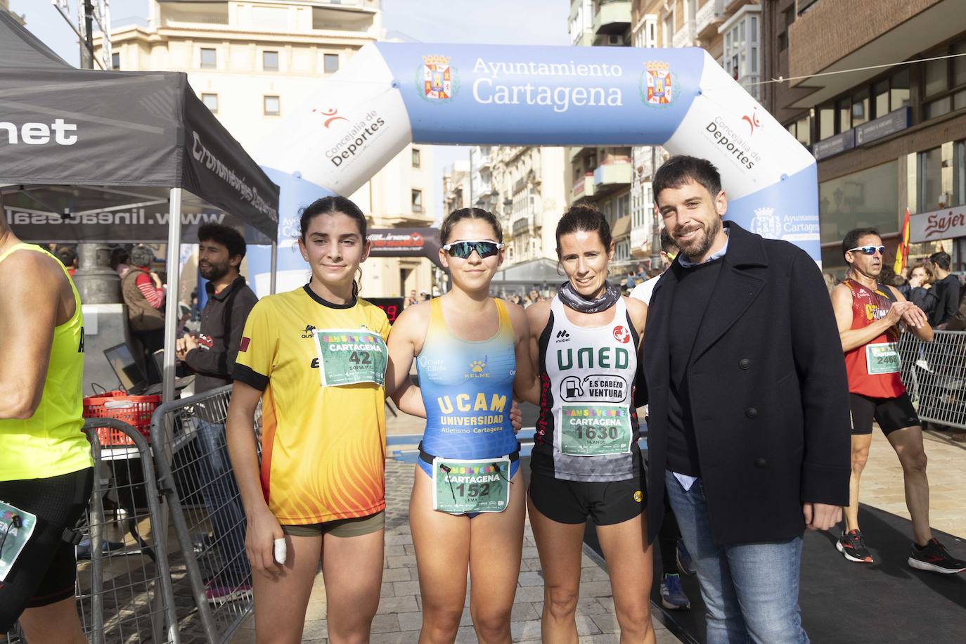 La carrera San Silvestre Cartagena 2023, en imágenes