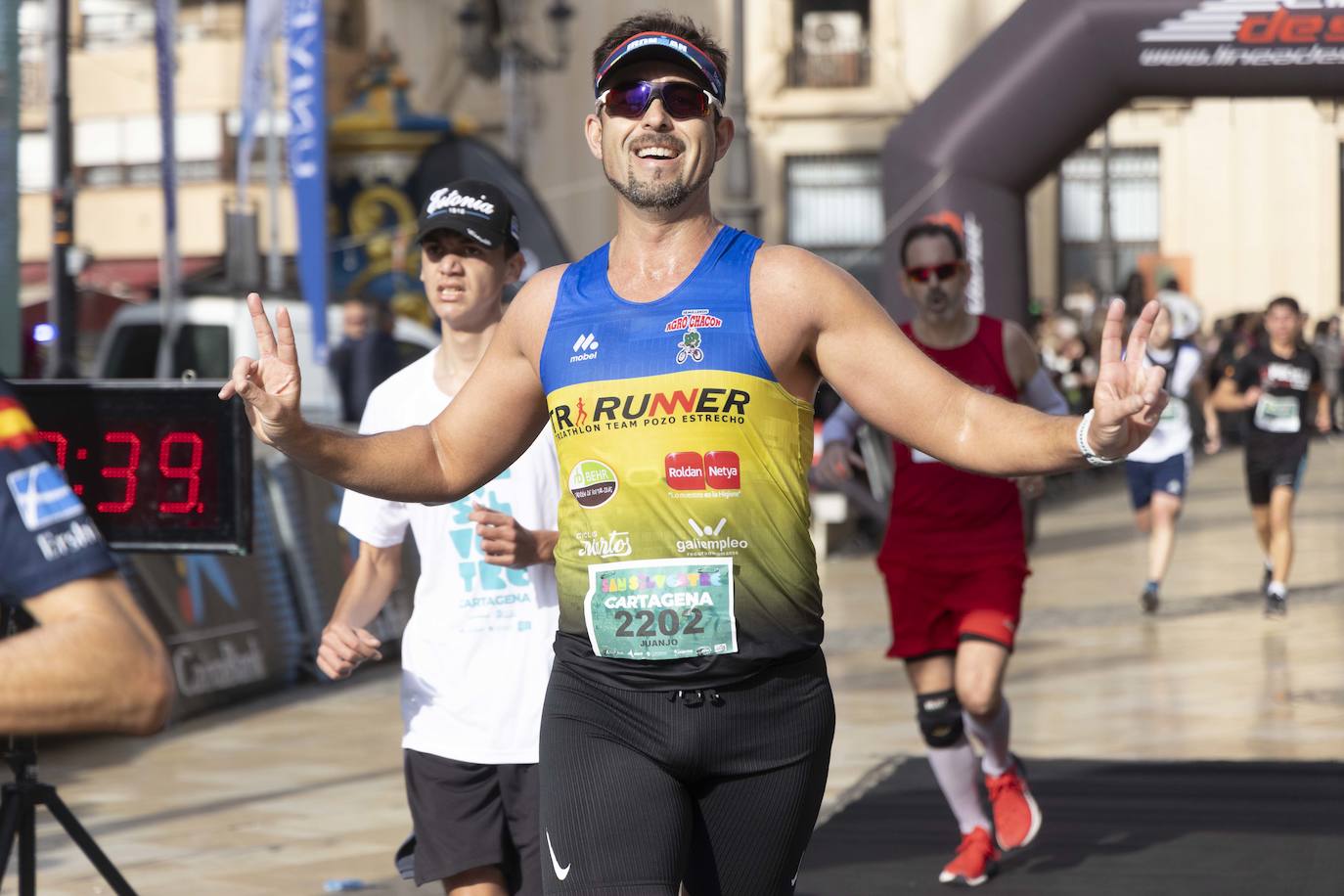 La carrera San Silvestre Cartagena 2023, en imágenes