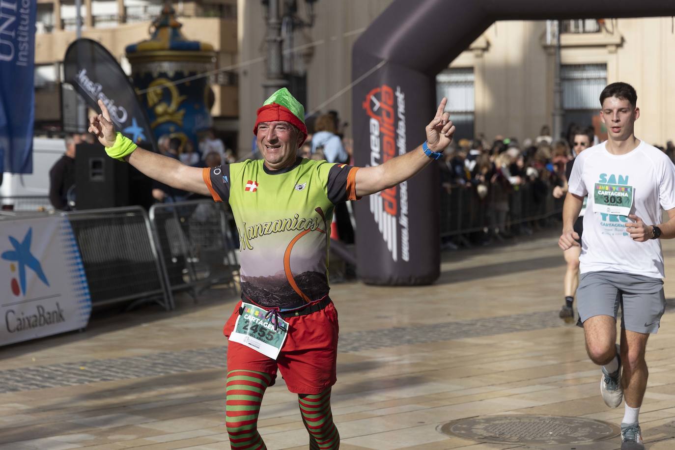 La carrera San Silvestre Cartagena 2023, en imágenes